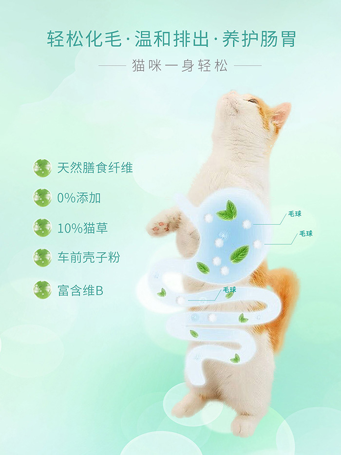 优思韦-猫草化毛球片